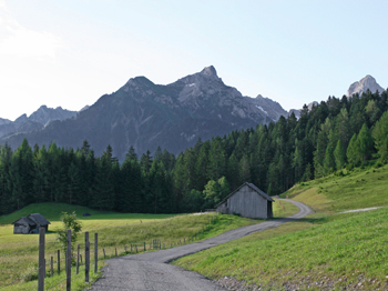 Wanderungen direkt ab Haus möglich