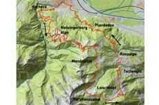 Mountainbikestrecke Nenzingerberg