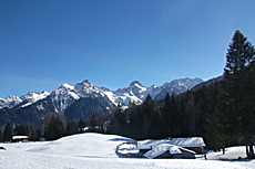 panoramic view at the trail